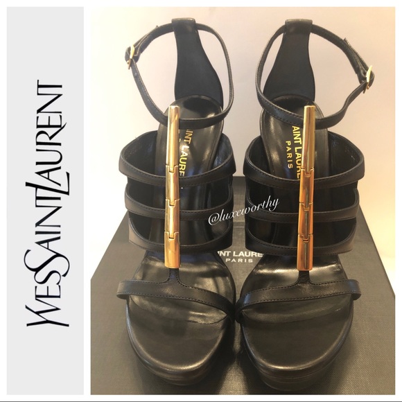 Saint Laurent Shoes - SAINT LAURENT Platform Sandal 👡